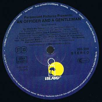 LP Various: An Officer And A Gentleman - Soundtrack
