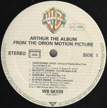 LP Various: Arthur - The Album