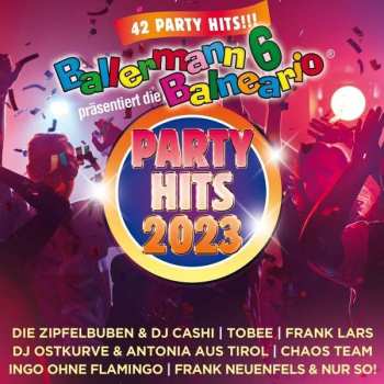 2CD Various: Ballermann 6 Balneario Präs.: Die Party Hits 2023