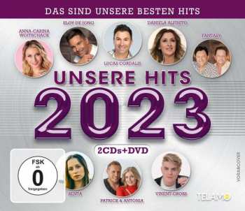 2CD/DVD Various: Unsere Hits 2023