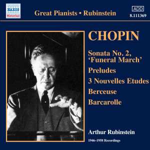 CD Various: Artur Rubinstein - Chopin-recordings 1946-1958
