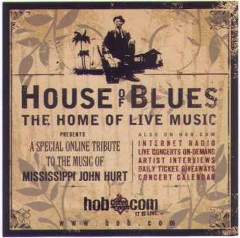 CD Various: Avalon Blues (A Tribute To The Music Of Mississippi John Hurt)