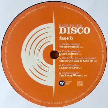 LP Various: Back To The Disco