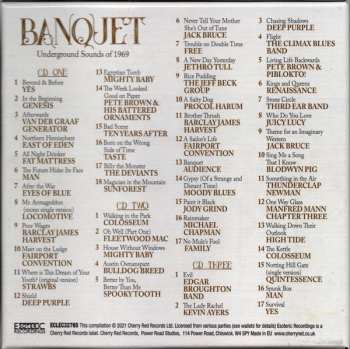 3CD/Set di cofanetti Various: Banquet Underground Sounds Of 1969