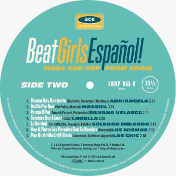 LP Various: Beat Girls Español! (1960s She-Pop From Spain) CLR