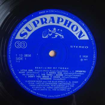 LP Various: Beat-line Of Today