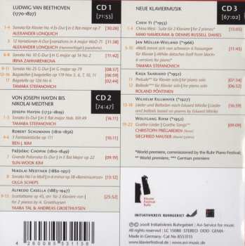 3CD/Set di cofanetti Various: Beethoven Und ... & Neue Klaviermusik