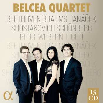 15CD/Set di cofanetti Belcea Quartet: The Alpha Classics Complete Recordings
