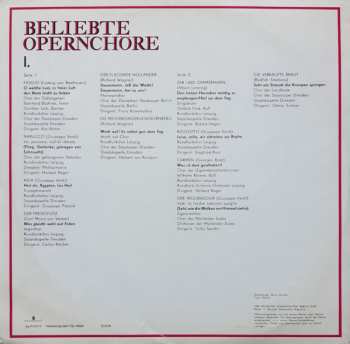 LP Various: Beliebte Opernchöre I. Folge