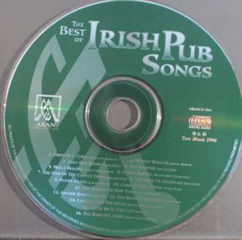 CD Various: Best Irish Pub Songs