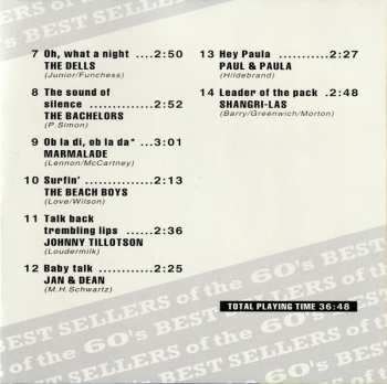 CD Various: Best Sellers Of The 60's Volume 2