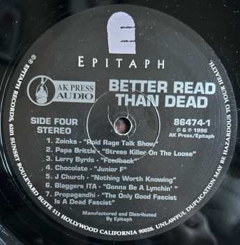 2LP Various: Better Read Than Dead (A Benefit For AK Press)