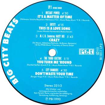 2LP Various: Big City Beats - The Exclusive Hits Of Tomorrow