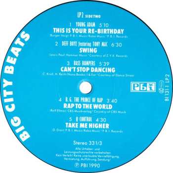 2LP Various: Big City Beats - The Exclusive Hits Of Tomorrow