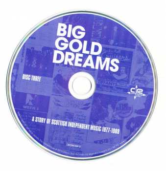 5CD Various: Big Gold Dreams - A Story of Scottish Independent Music 1977-1989
