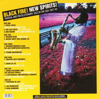 3LP Various: Black Fire! New Spirits! Radical And Revolutionary Jazz In The U.S.A. 1957 - 1982