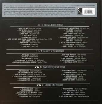 4CD Various: Black & White The Jazz Piano