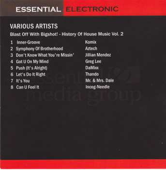 CD Various: Blast Off With Big Shot! History Of House Music - Volume Two