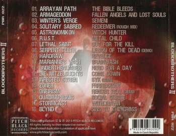 CD Various: Bloodbrothers II – A Compilation Of Recordings By Rock / Metal Bands From Cyprus