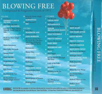 4CD/Set di cofanetti Various: Blowing Free: Underground & Progressive Sounds Of 1972
