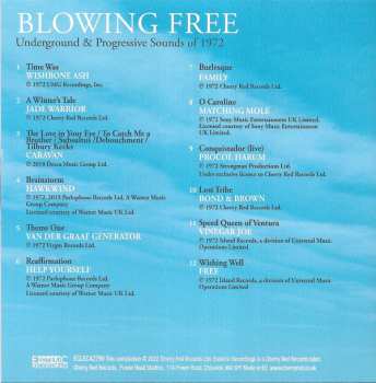 4CD/Set di cofanetti Various: Blowing Free: Underground & Progressive Sounds Of 1972