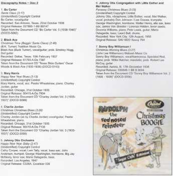 2CD Various: Blues, Blues Christmas 1925 - 1955 (In The Blues, Jazz, Boogie-Woogie And Gospel Spirit)