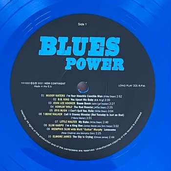 LP Various: Blues Power - 20 Original All-Time Classics  CLR