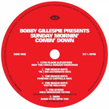 2LP Various: Bobby Gillespie Presents Sunday Mornin' Comin' Down CLR