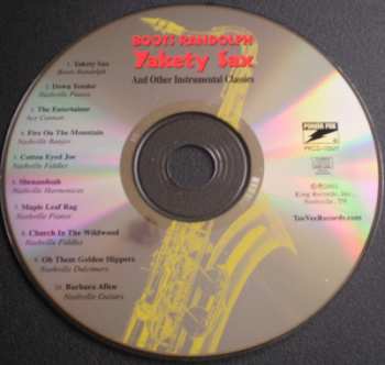 CD Various: Boots Randolph Yakety Sax And Other Instrumental Classics