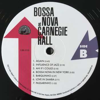 LP Various: Bossa Nova At Carnegie Hall LTD