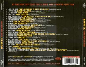 CD Various: Bowie Heard Them Here First