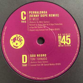 5SP/Set di cofanetti Various: Brazil45: Mr Bongo x Kenny Dope LTD