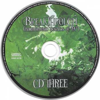 4CD/Set di cofanetti Various: Breakthrough (Underground Sounds Of 1971)