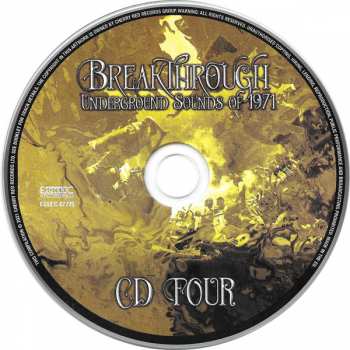 4CD/Set di cofanetti Various: Breakthrough (Underground Sounds Of 1971)