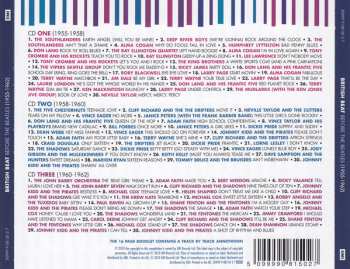 3CD Various: British Beat Before The Beatles 1955-1962