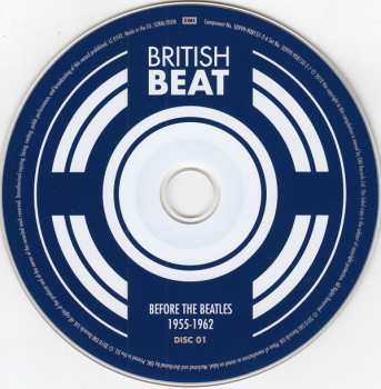 3CD Various: British Beat Before The Beatles 1955-1962