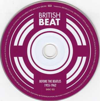 3CD Various: British Beat Before The Beatles 1955-1962