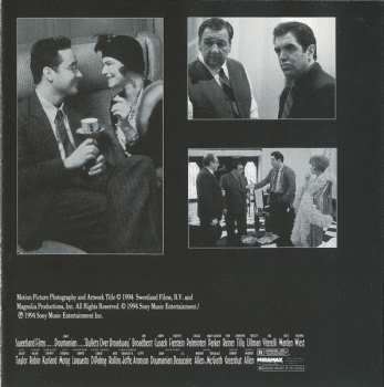 CD Various: Bullets Over Broadway (Music From The Motion Picture)