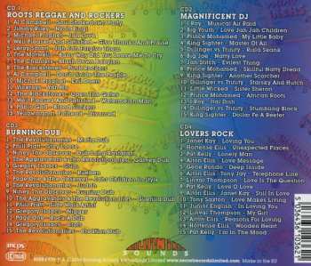 4CD Various: Burning Sounds  Burning Up!
