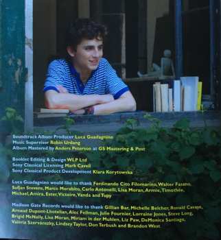 CD Various: Call Me By Your Name (Original Motion Picture Soundtrack)
