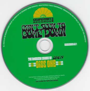3CD/Set di cofanetti Various: Can't Seem To Come Down - The American Sounds Of 1968