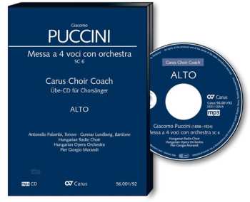 CD Various: Carus Choir Coach - Giacomo Puccini: Messa A 4 Voci Con Orchestra (alt)