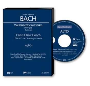 CD Various: Carus Choir Coach - Johann Sebastian Bach: Weihnachtsoratorium Bwv 248 (alt)