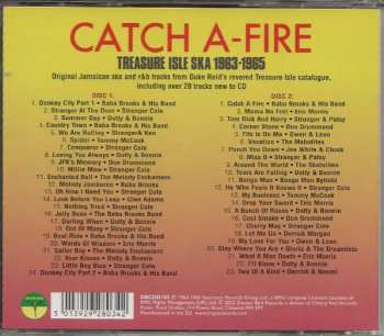 2CD Various: Catch A-Fire • Treasure Isle Ska 1963-1965