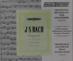 CD Various: Cd Zu Übungszwecken - Johann Sebastian Bach: Violinkonzert Bwv 1041