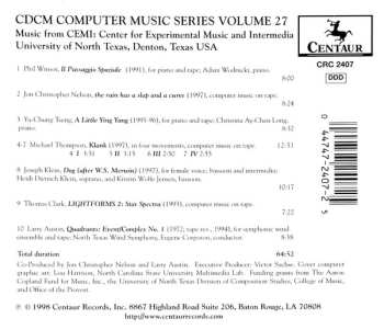 CD Various: CEMI Sonics The Threshold Of Sound