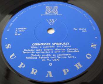 LP Various: Černošské Spirituály