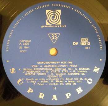 LP Various: Československý Jazz 1965