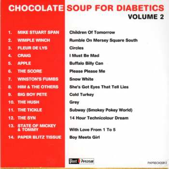 5CD/Set di cofanetti Various: Chocolate Soup For Diabetics Volumes 1-5