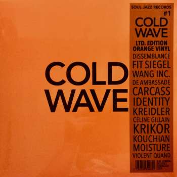 2LP Various: Cold Wave #1 LTD | CLR